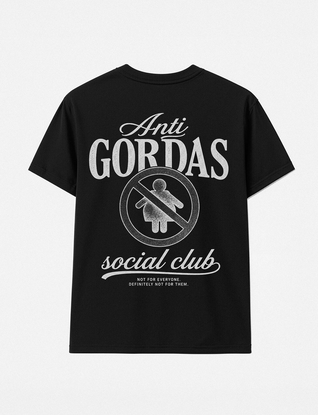 T-shirt N1 - Anti Gordas Social Club