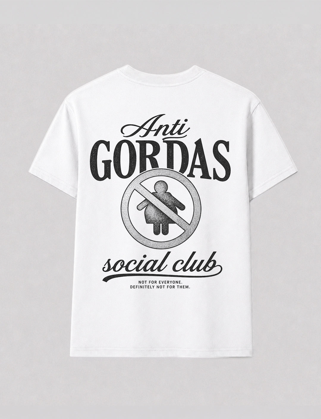 T-shirt N1 - Anti Gordas Social Club