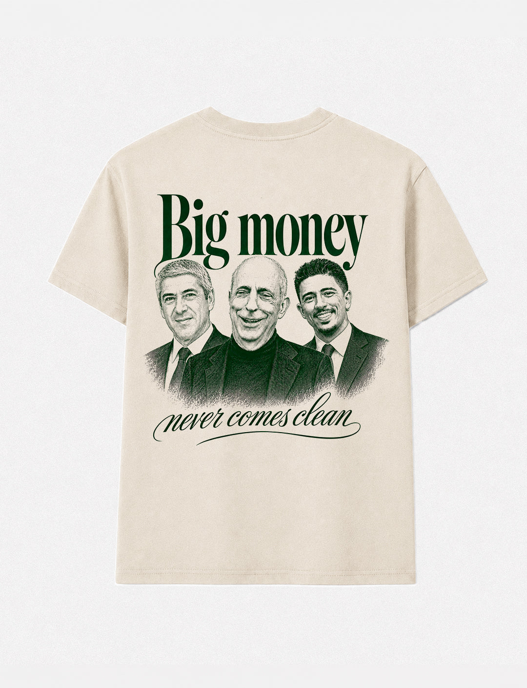 T-shirt N1 - Big Money (Retratos)