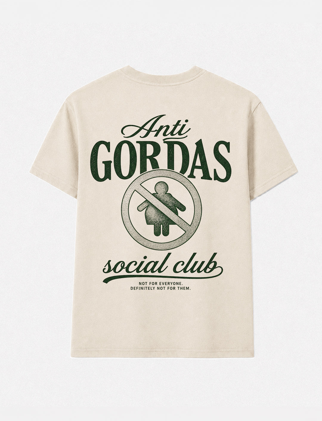 T-shirt N1 - Anti Gordas Social Club
